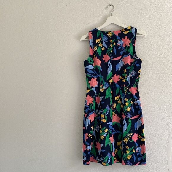 J Crew Floral Print Midi Dress - Picture 2 of 9